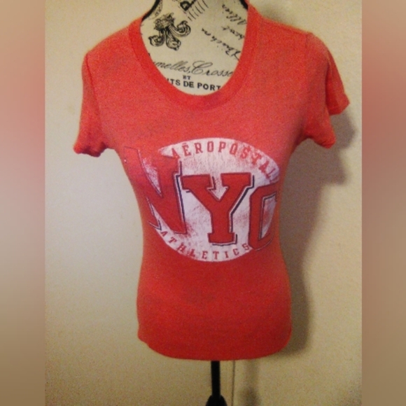 Aeropostale Tops - Aeropostale Coral T-shirt